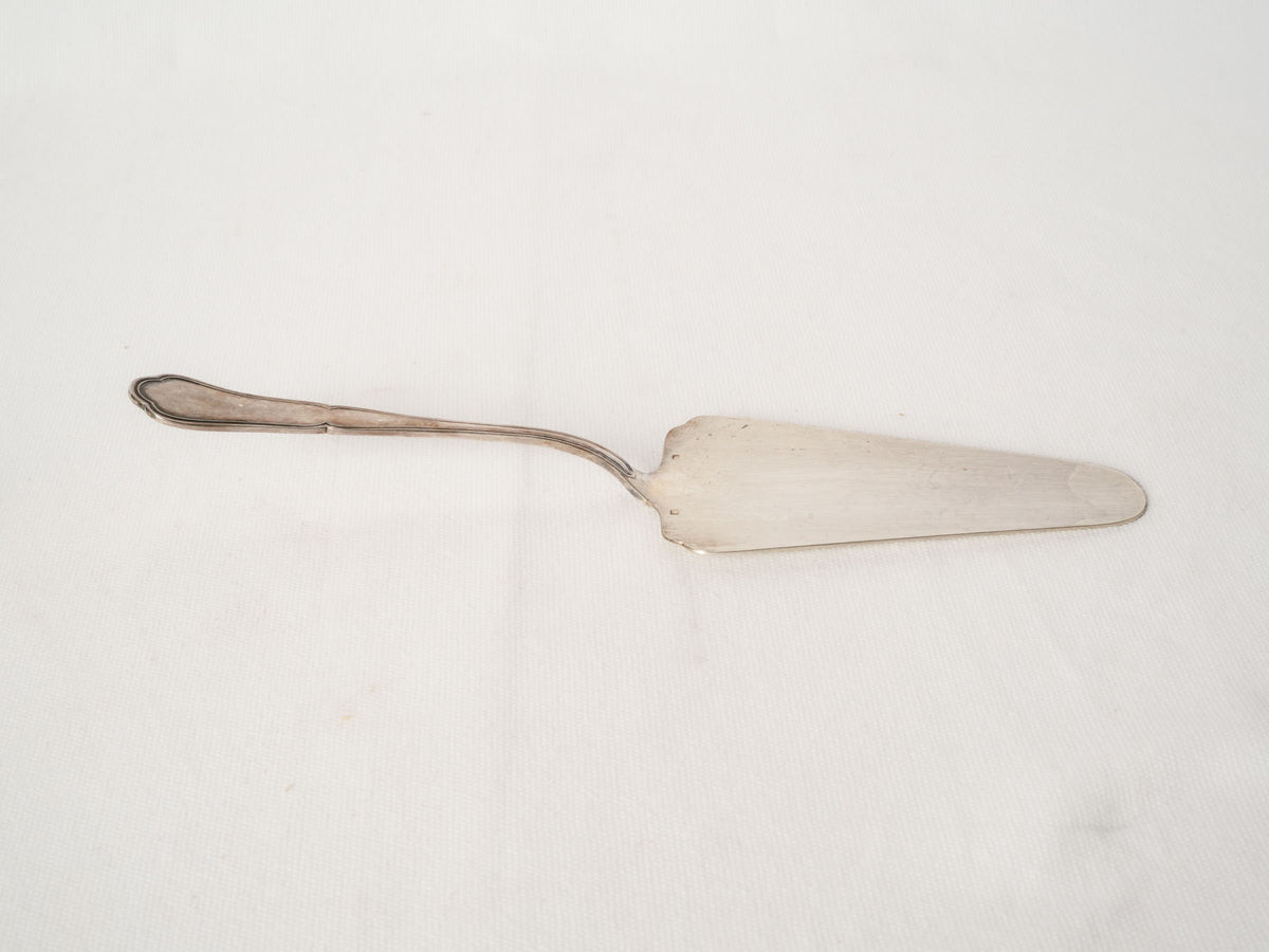 Antique French Silver-Plated Cake Server