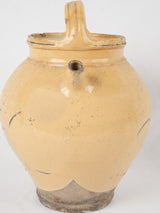 Rustic provenance ceramic water pitcher
