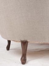 Louis Philippe chaise longue méridienne 69¼"