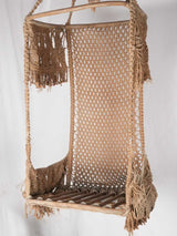 Vintage hanging garden chair 45"