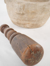 Heritage stone mortar and pestle
