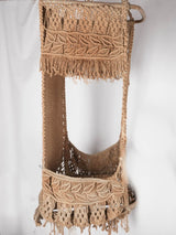 Vintage hanging garden chair 45"