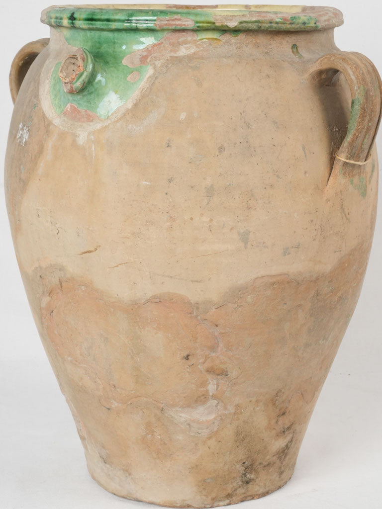 Antique Terracotta Olive Oil Jar
