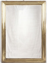 Late 19th century French bistro mirror - brass 46" x 33½"