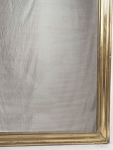 Late 19th century French bistro mirror - brass 46" x 33½"