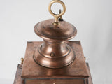 Antique Copper lantern 22¾" x 10¾"