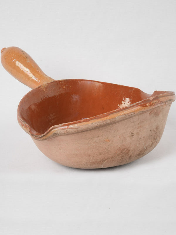 Rare antique Vallauris basting pot