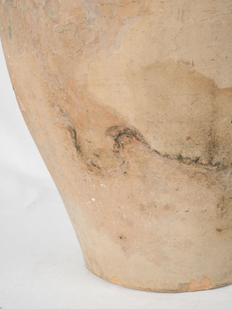 Decorative Antique French Clay Vessel