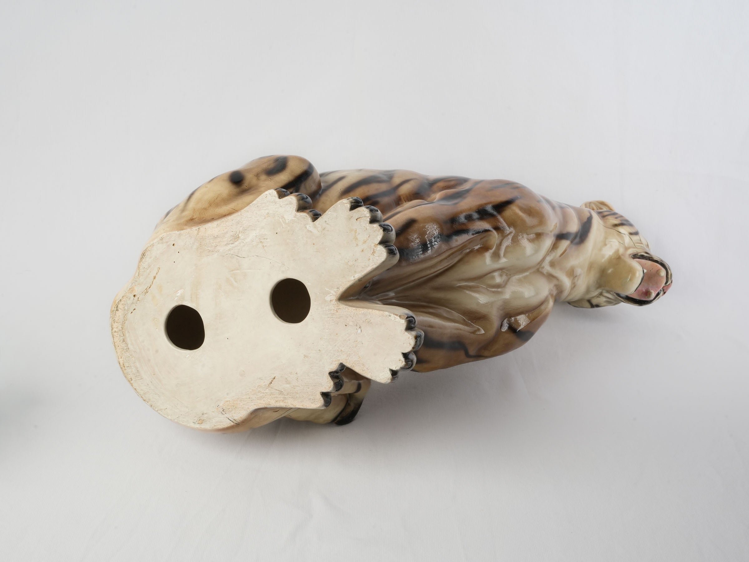 Glamorous accent tiger decoration