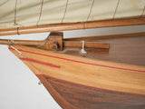 Elegant, nostalgic France wooden yacht