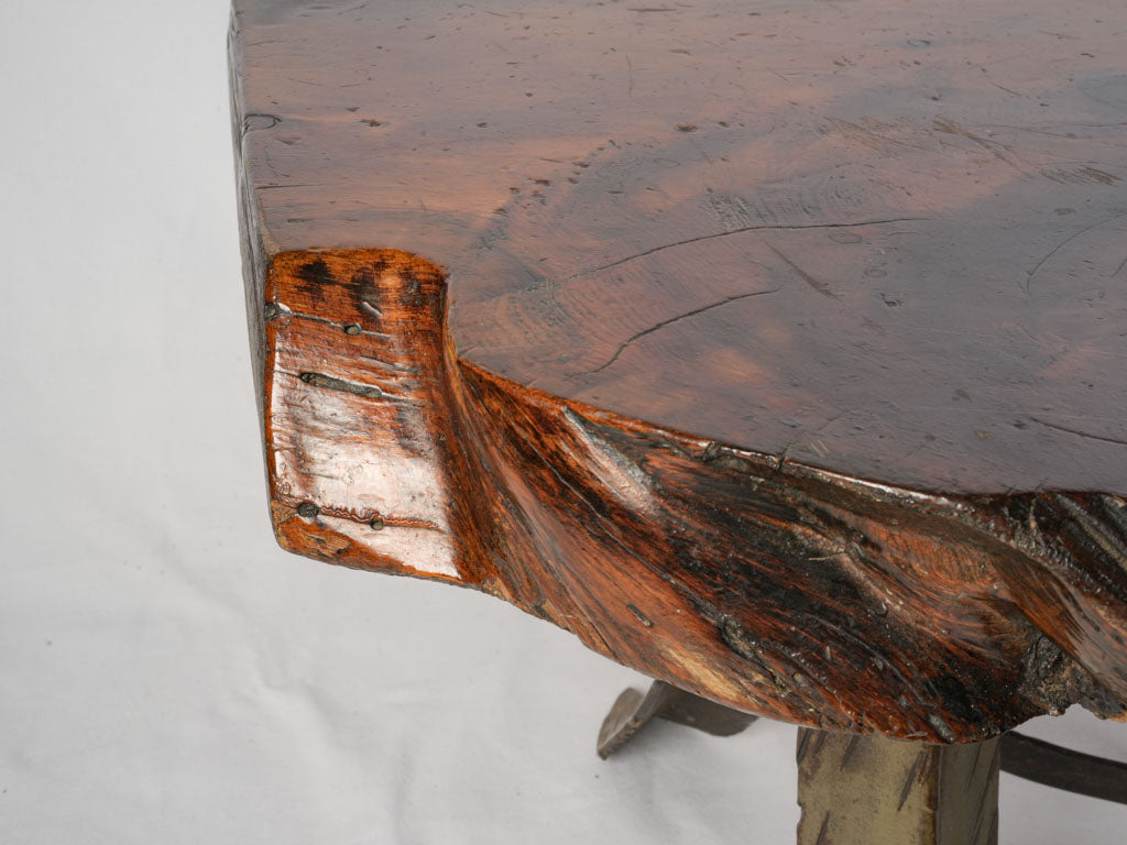 Distinctive antique-style table