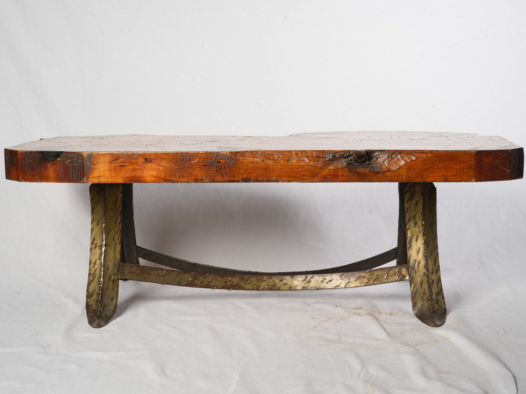 Sculptural elegant coffee table