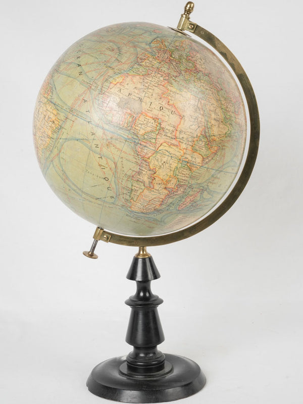 Vintage Napoleon III black globe