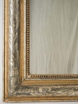 Cloudy Glass Louis Philippe Mirror