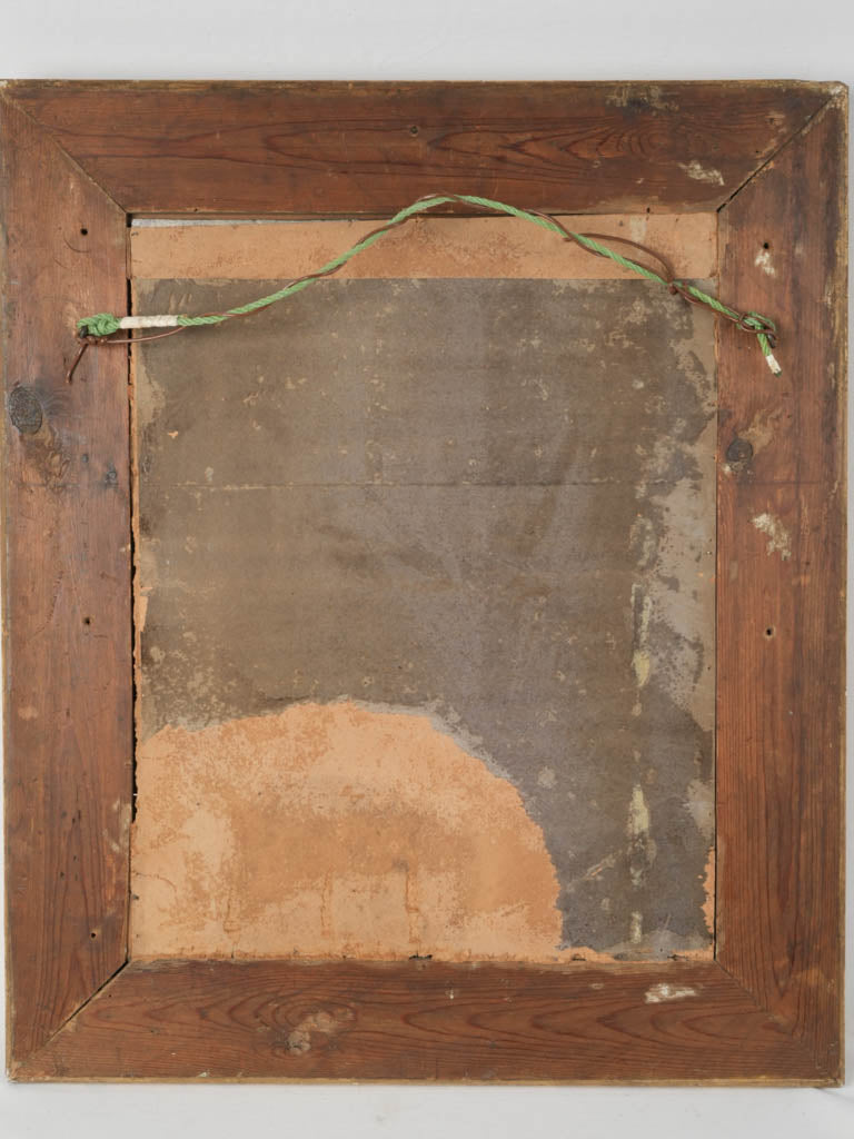 Opulent vintage gilt laurel mirror