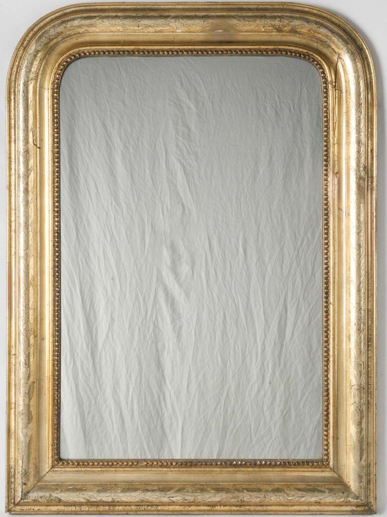 Gilded, vintage Louis Philippe mirror