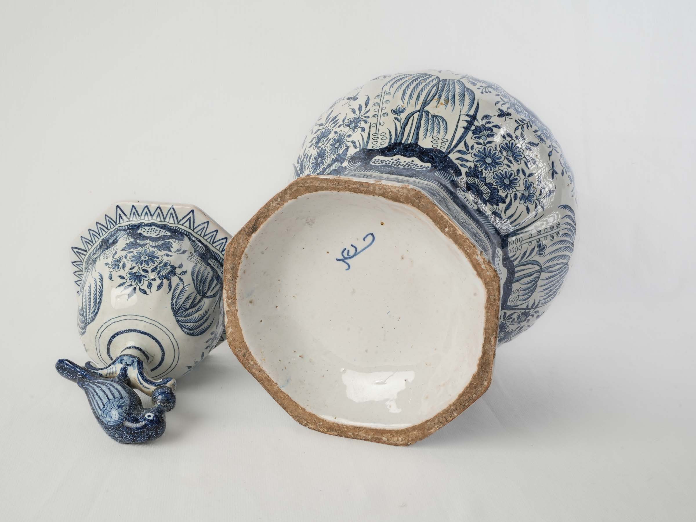 Artful hand-crafted Dutch pottery