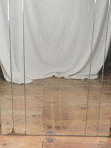 Pair of Art Deco mirrros w/ coat hooks 74" x 32¼"