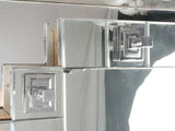 Pair of Art Deco mirrros w/ coat hooks 74" x 32¼"