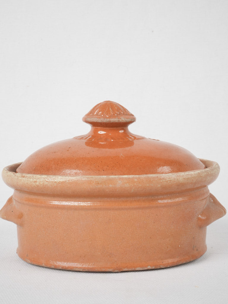 Nineteenth-century red ocher tureen antique