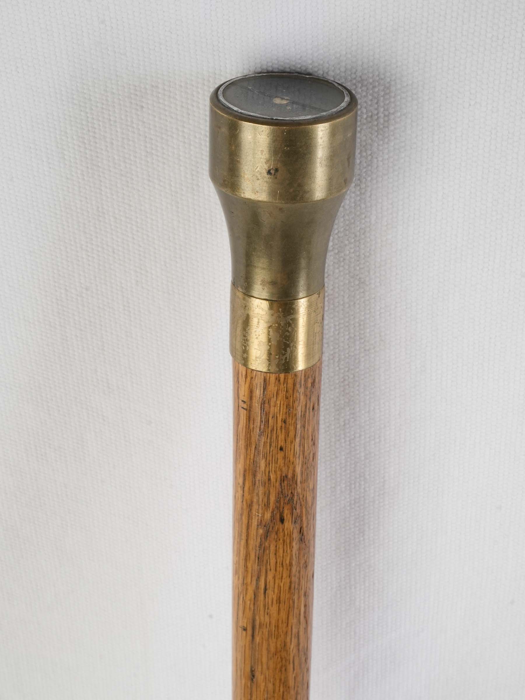 Elegant compass-handled collector's cane