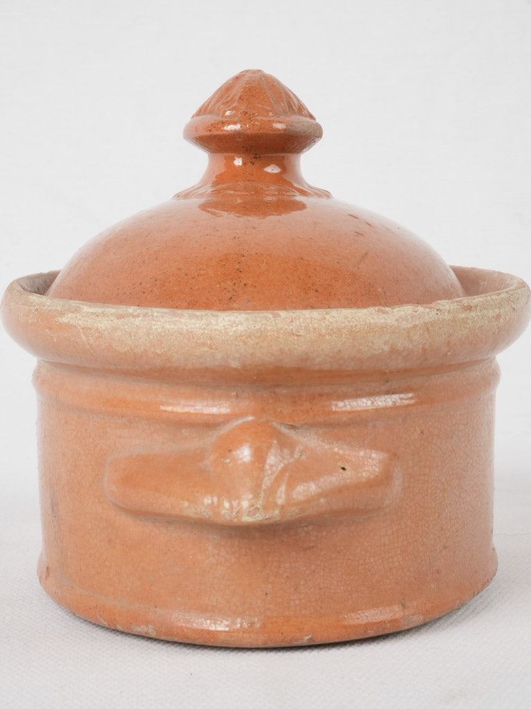 Classic ocher finish tureen collectible