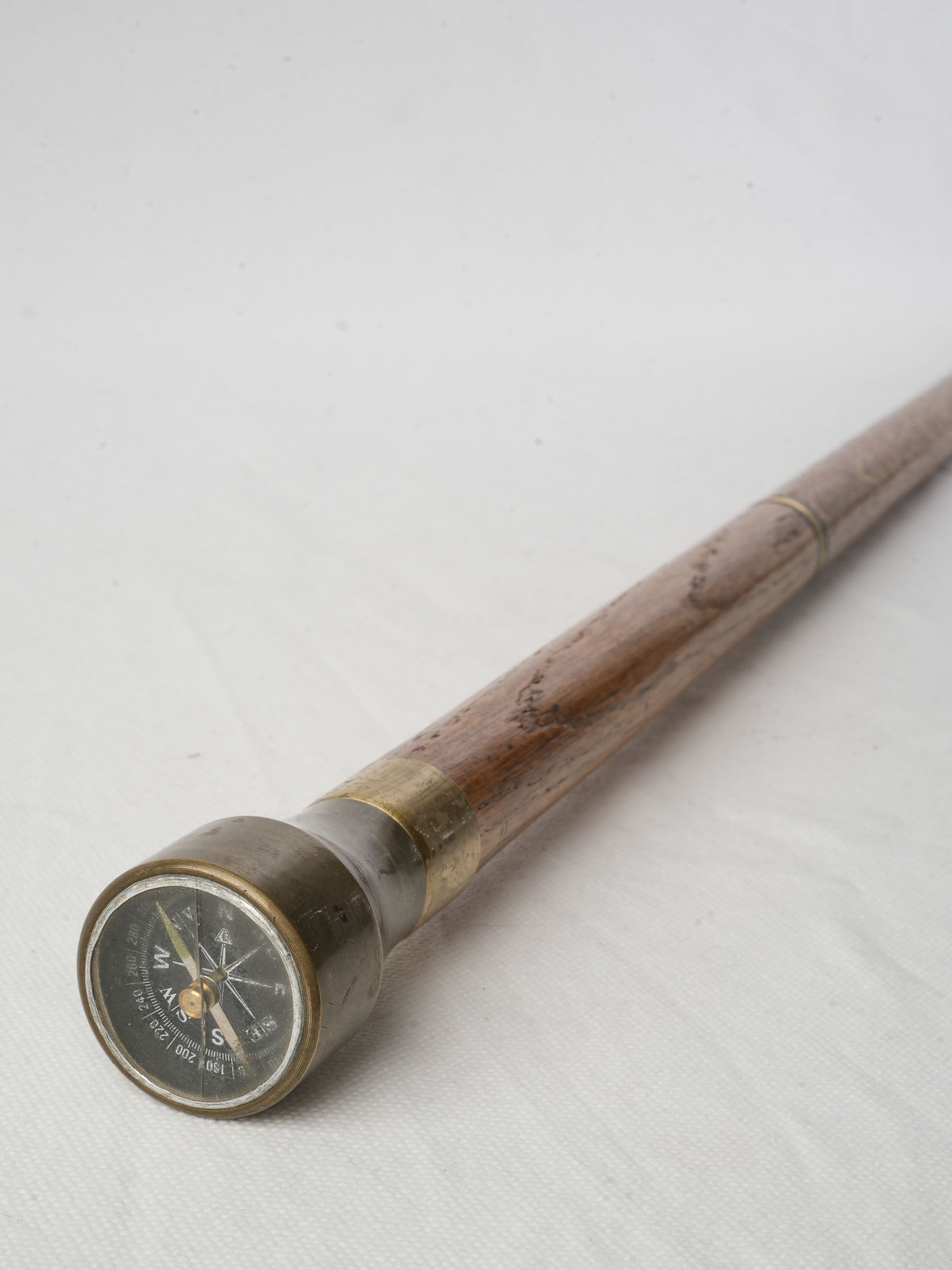 Vintage wooden travel cane