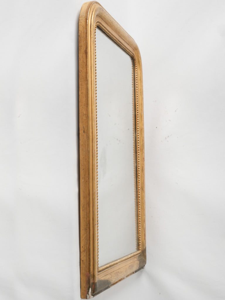 Traditional bright gold Louis Philippe mirror