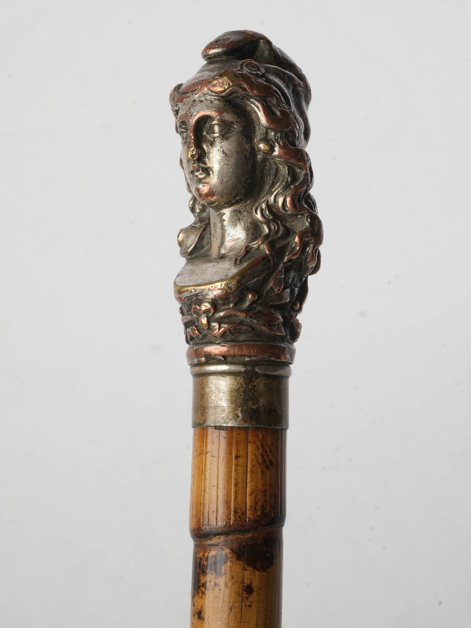 Vintage metalwork style novelty cane.