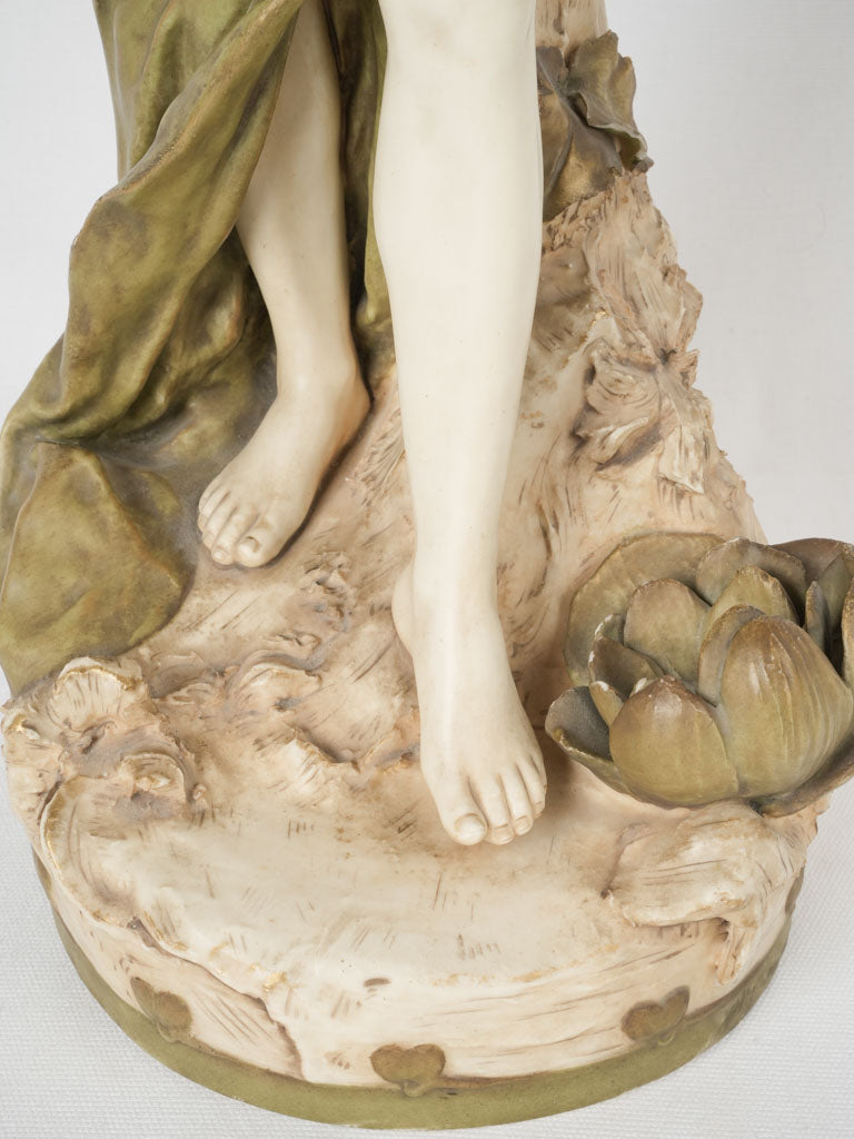 Distinctive Bohemian Royal Dux porcelain sculpture