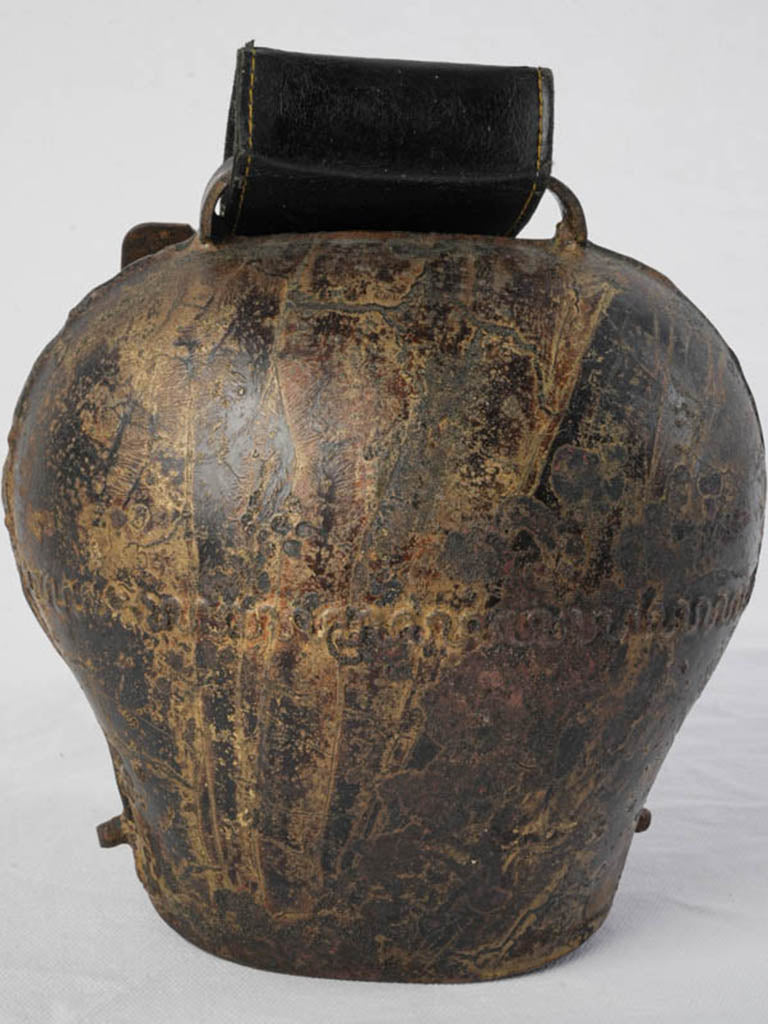 Antique French-Swiss cowbell  