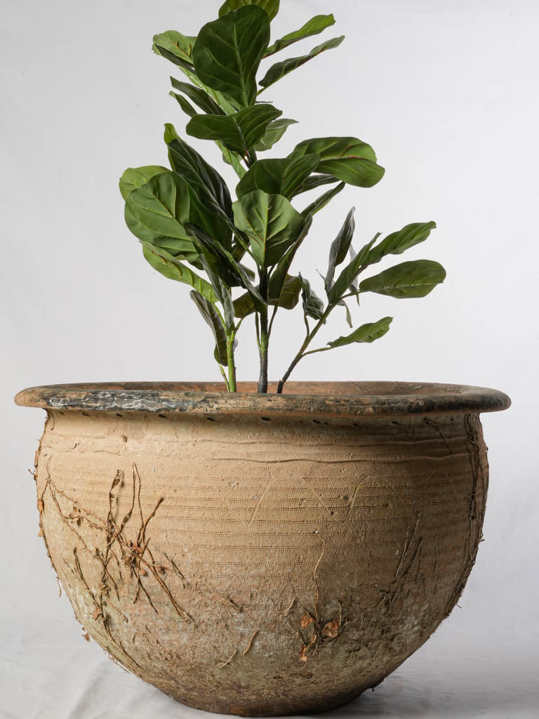 Vintage French ceramic laundry tub