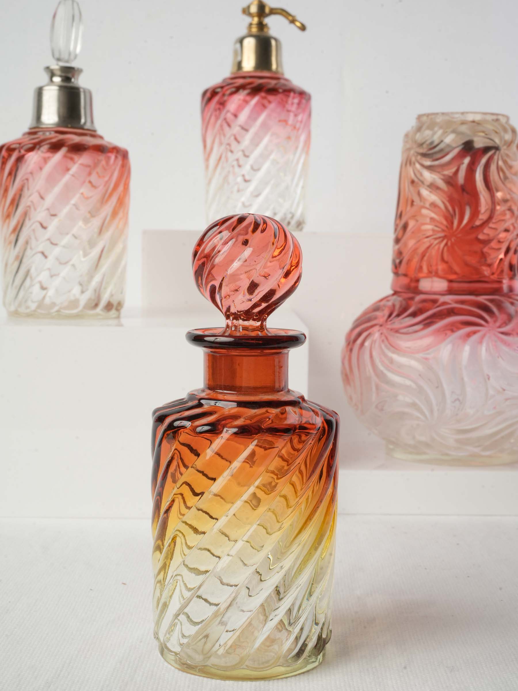 Refined French crystal night service  
