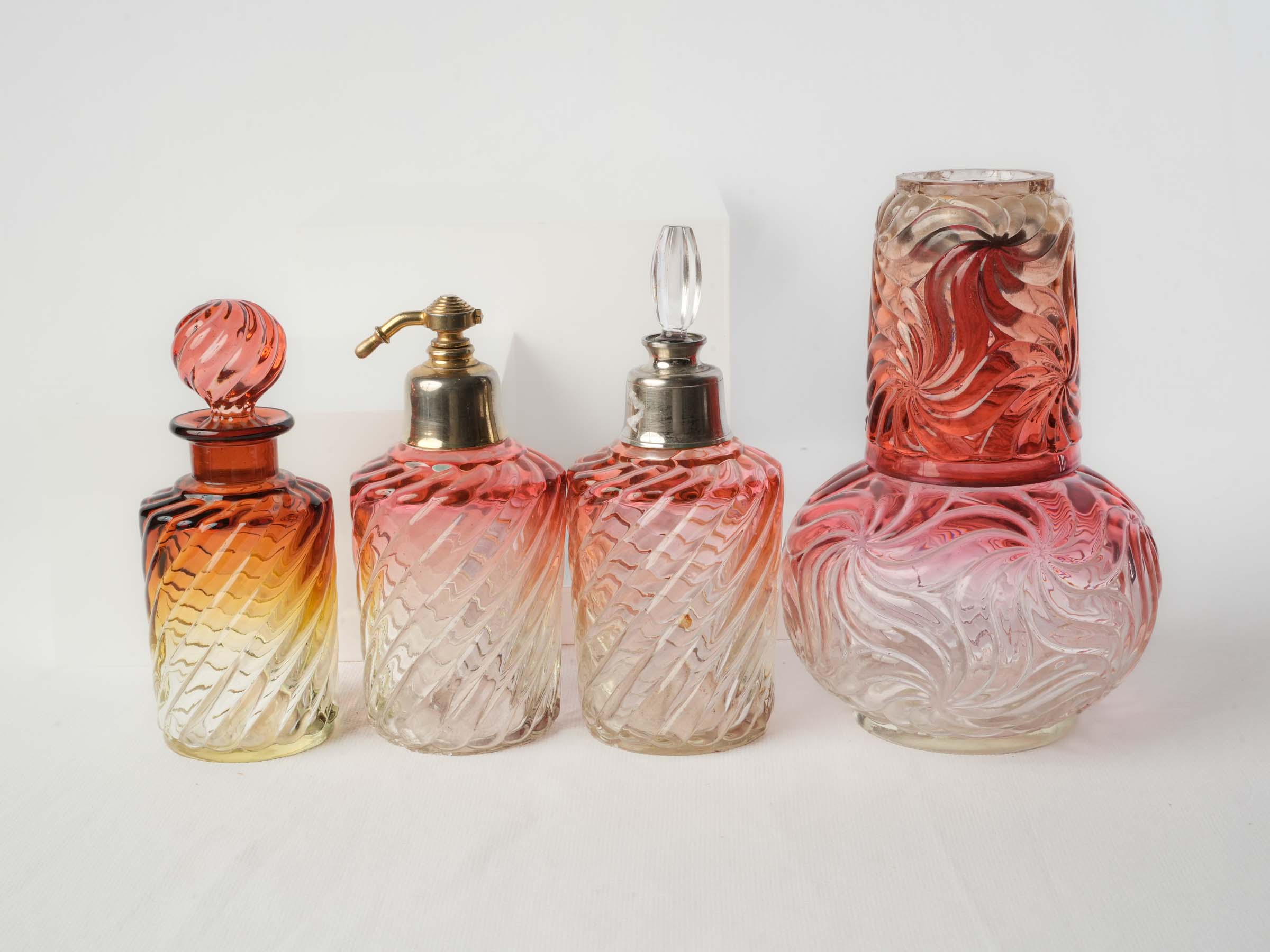Richly colored fine crystal decor  