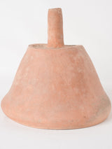 19th century French terracotta funnel for olive oil 9¾"