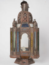 Eclectic outdoor Moroccan lighting fixture