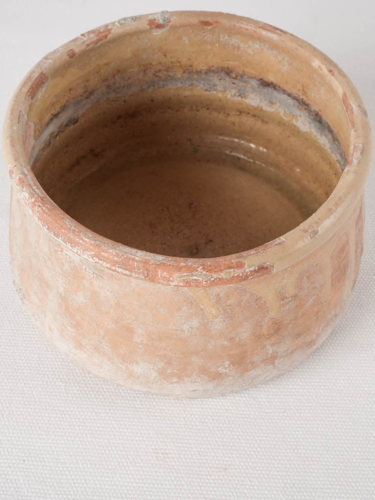 RESERVED CS Rustic small terracotta pot / bowl 5½"