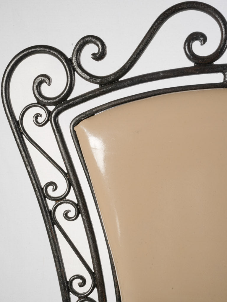 Durable wrought iron furniture