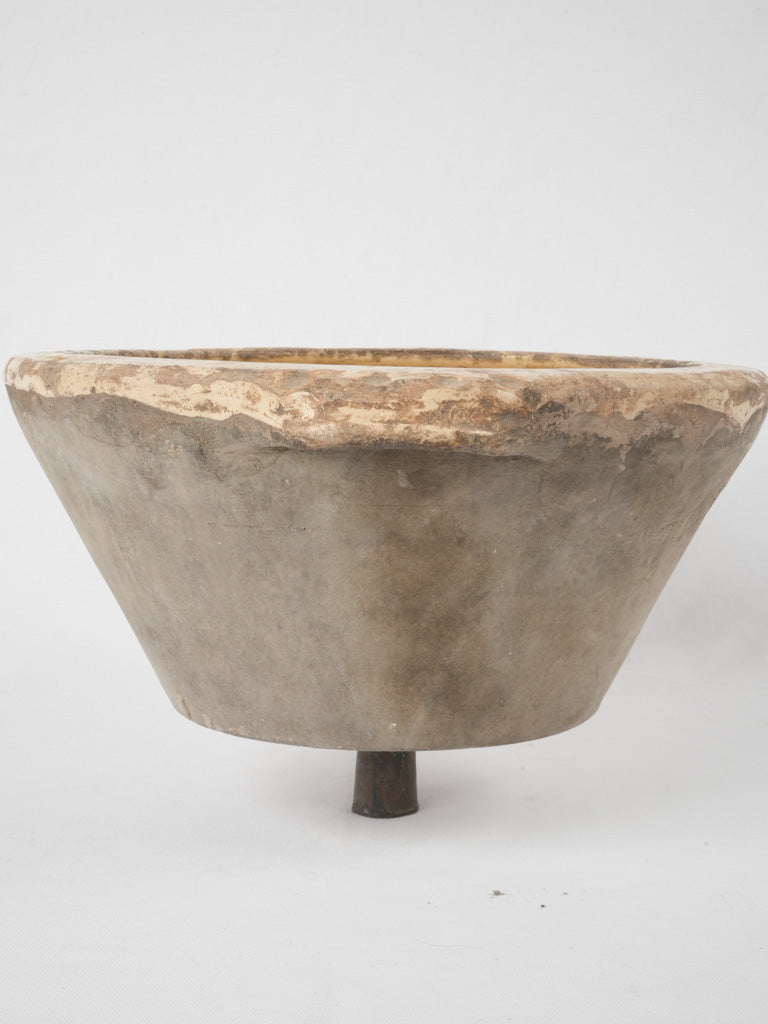 Historical Provence terracotta collector's basin