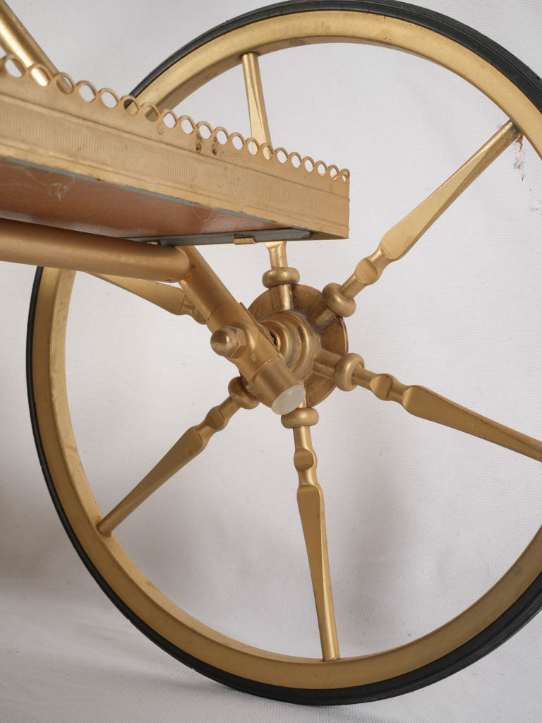 Classic Hollywood Regency bar cart
