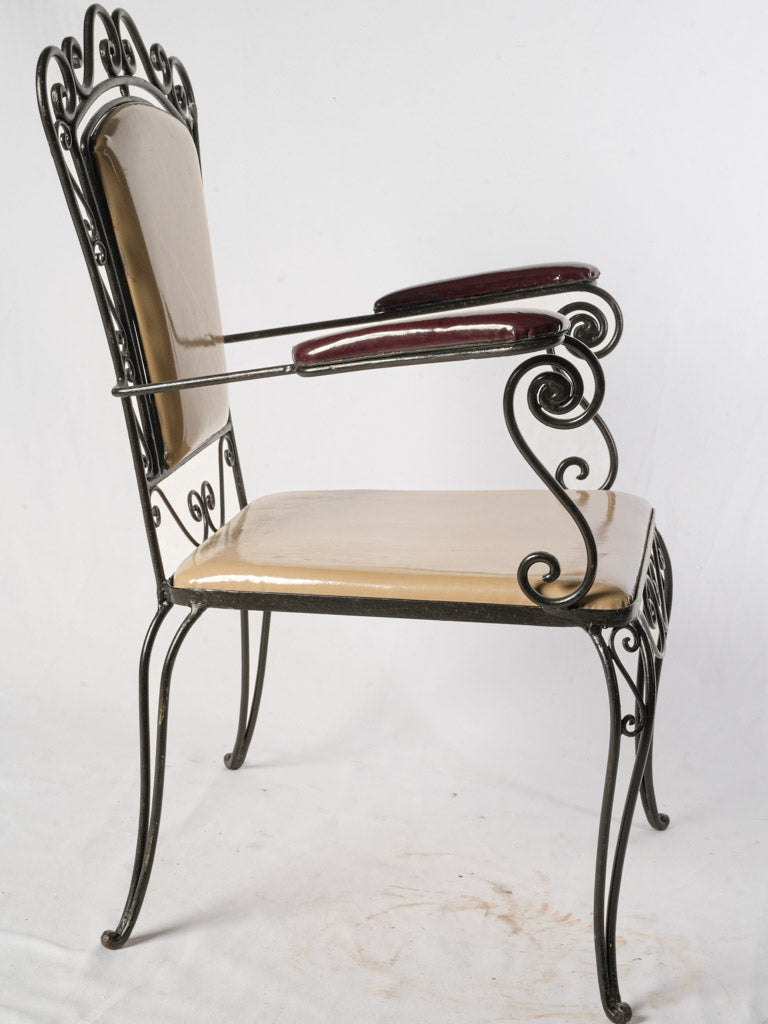 Timeless mid-century French chair