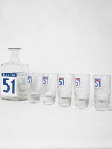 Antique Pastis 51 barware collection