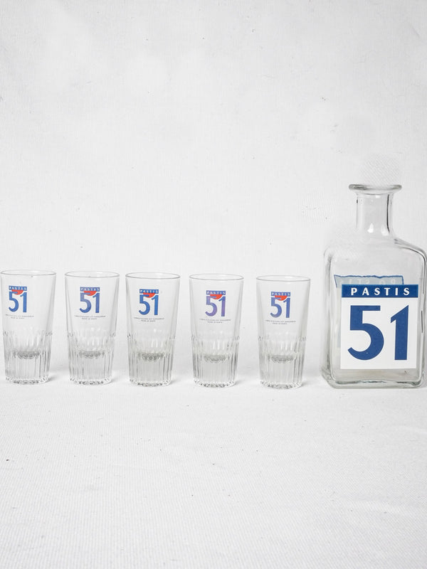 Pastis set from the 1950’s