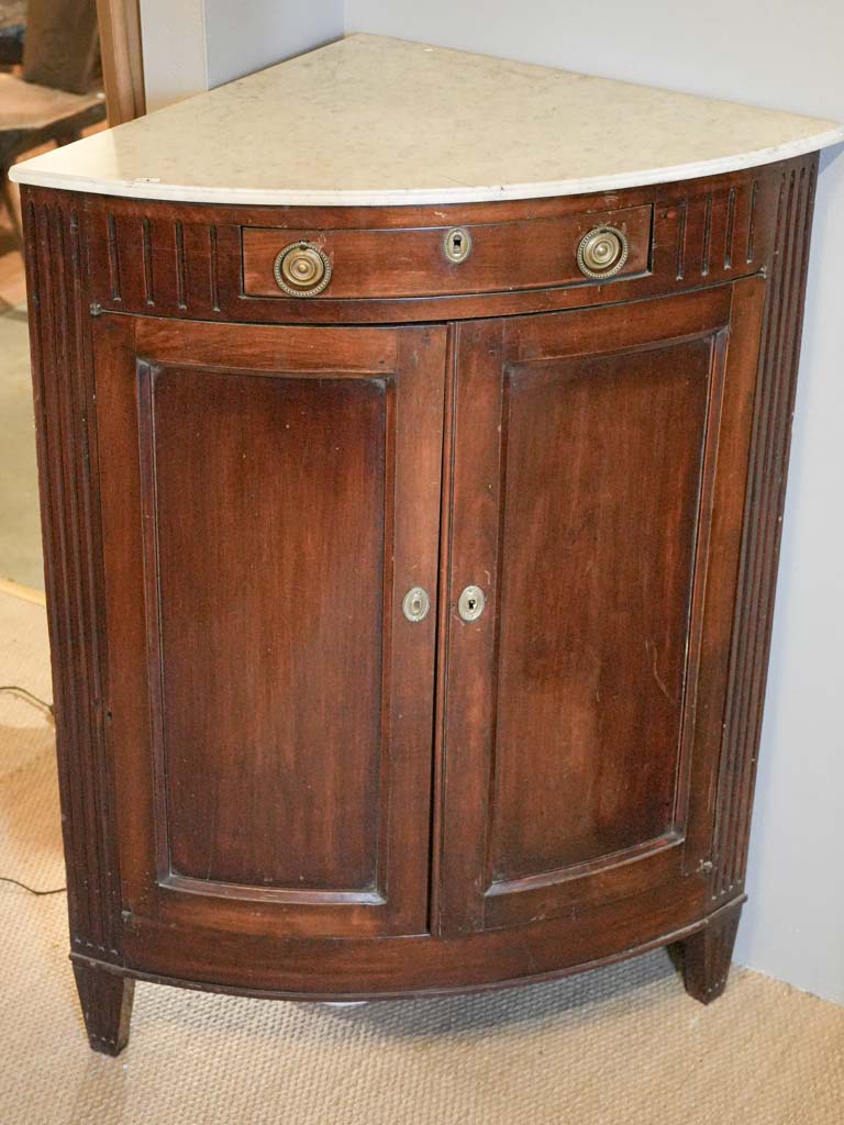 Majestic French hardwood encoignures