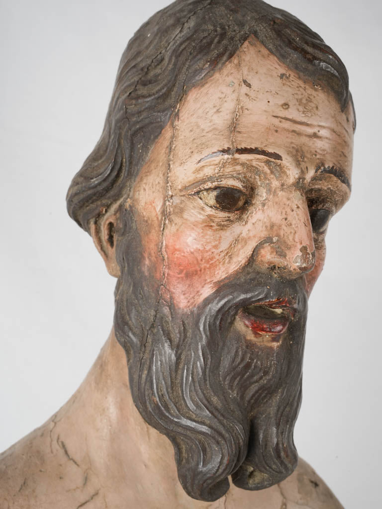 Worn Italian 18th-century religious relic