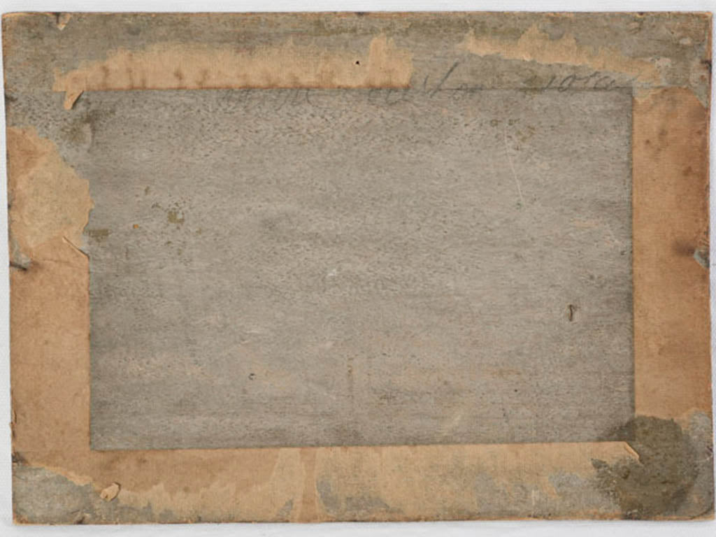 Charming cracked antique art piece  