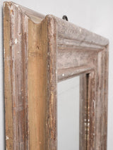 19th century silver mirror 26" x 22¾"
