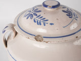 2 blue & white pots - Martres-Toulosane