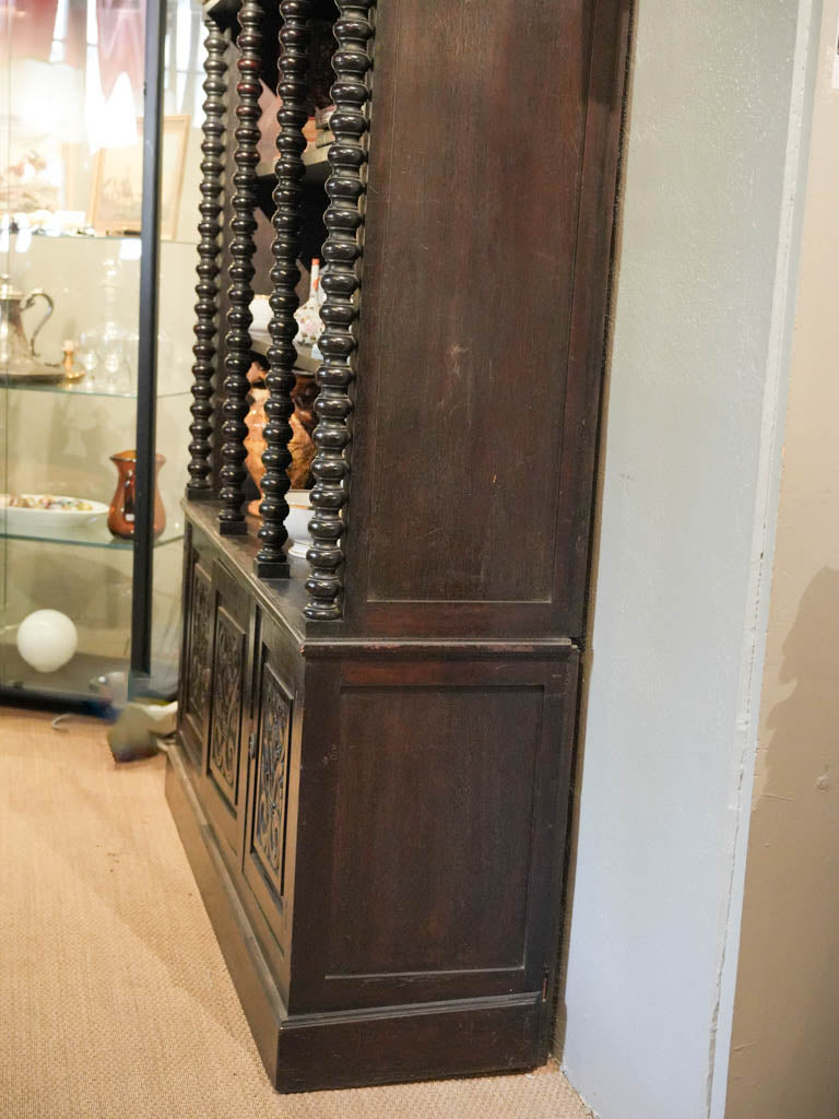 Early 20th-century timber bookcase  