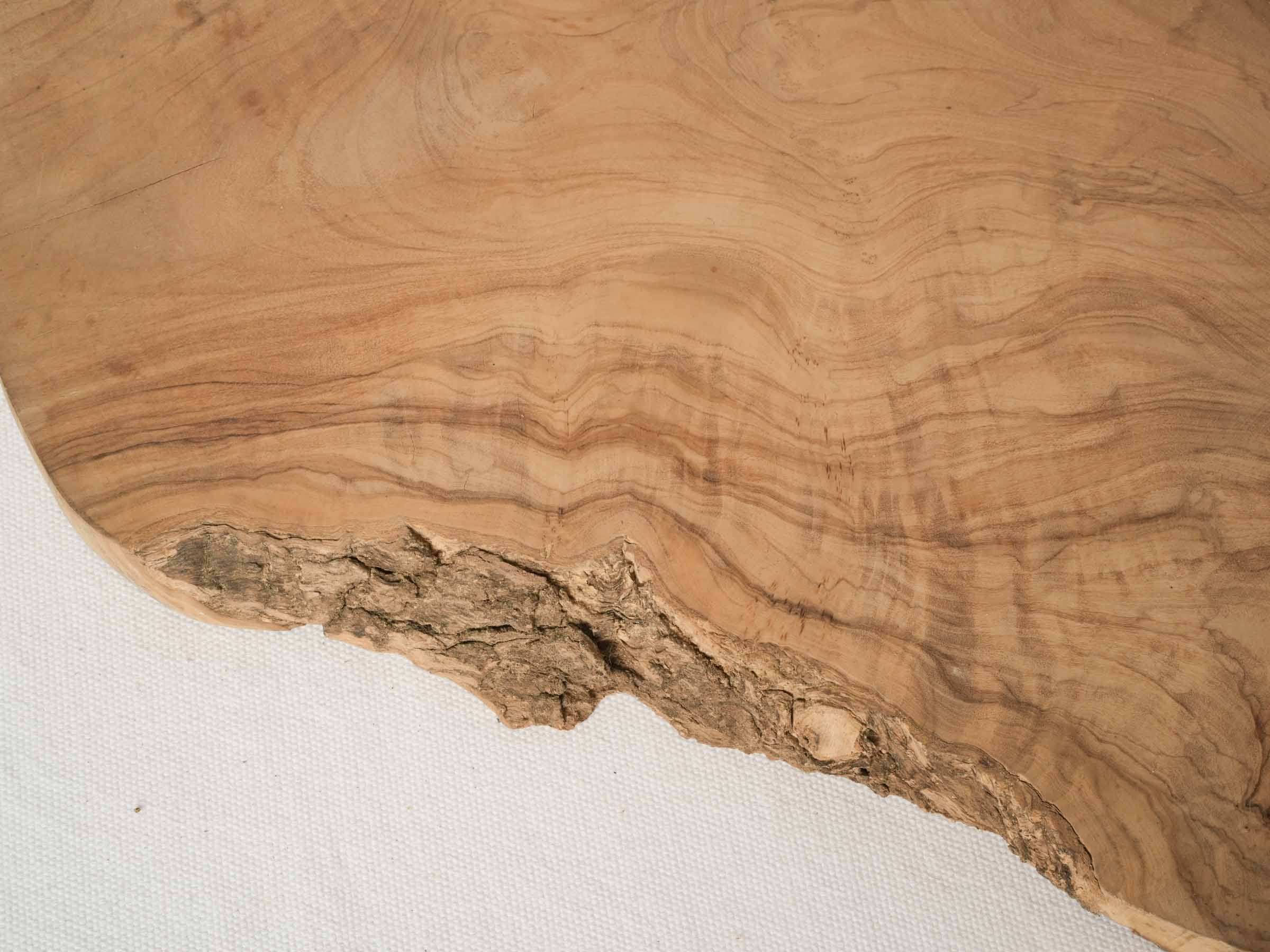 Very Large Olive Wood Slab Live Edge Serving Board 45" x 26¾"